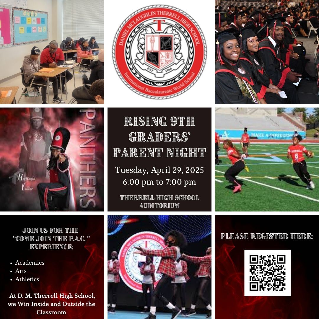  Rising 9th Graders Parent Night